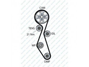 DAYCO 94975 paskirstymo diržas 
 Techninės priežiūros dalys -> Papildomas remontas
0816G3, 0831KD, 9640828680, 9464640380