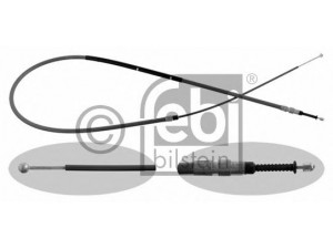 FEBI BILSTEIN 31147 trosas, stovėjimo stabdys 
 Stabdžių sistema -> Valdymo svirtys/trosai
34 40 6 761 097, 34 40 6 770 603