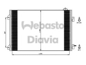 WEBASTO 82D0226237MA kondensatorius, oro kondicionierius 
 Oro kondicionavimas -> Kondensatorius
8200245598