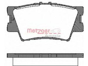 METZGER 1231.00 stabdžių trinkelių rinkinys, diskinis stabdys 
 Techninės priežiūros dalys -> Papildomas remontas
04466-33160, 04466-42060