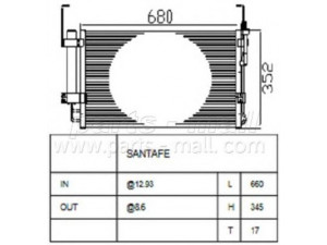 PARTS-MALL PXNCA-014 kondensatorius, oro kondicionierius 
 Oro kondicionavimas -> Kondensatorius
9760626000, 9760626001