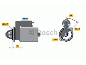 BOSCH 0 001 109 012 starteris
5840 175 0
