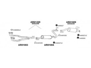 VENEPORTE 010078 išmetimo sistema