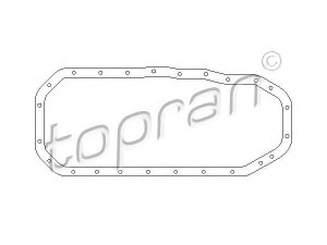 TOPRAN 101 029 tarpiklis, alyvos karteris 
 Variklis -> Tarpikliai -> Tarpiklis, alyvos karteris
035 103 609, 054 103 609, 035 103 609