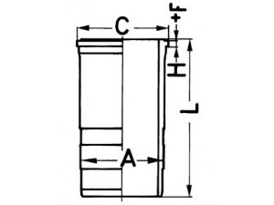 KOLBENSCHMIDT 89563110 cilindro įvorė 
 Variklis -> Cilindrai/stūmokliai
457 011 02 59, 457 011 05 10, 457 011 06 10