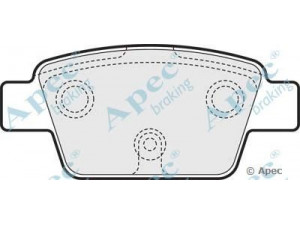 APEC braking PAD1551 stabdžių trinkelių rinkinys, diskinis stabdys 
 Techninės priežiūros dalys -> Papildomas remontas
77364590