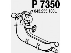 FENNO P7350 išleidimo kolektorius 
 Išmetimo sistema -> Išmetimo vamzdžiai
043255108L