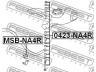 FEBEST 0423-NA4R šarnyro stabilizatorius 
 Ašies montavimas/vairavimo mechanizmas/ratai -> Stabilizatorius/fiksatoriai -> Savaime išsilyginanti atrama
4056A053, 4056A132