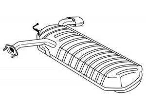 AKS DASIS SG74613 galinis duslintuvas