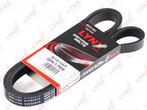 LYNXauto 6PK1768 V formos rumbuoti diržai
1070102, 96MF6C301BA, 97MF6C301BA