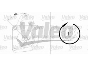 VALEO 436035 starteris 
 Elektros įranga -> Starterio sistema -> Starteris
46406472, 055911023G, 055911023GX