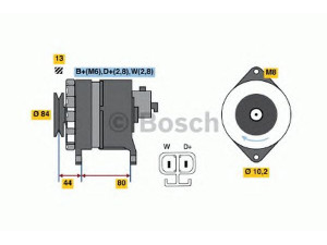 BOSCH 9 120 334 638 kintamosios srovės generatorius
1516873R, 23100 69T03