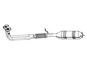 AKS DASIS SG65150 katalizatoriaus keitiklis