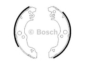BOSCH 0 986 487 308 stabdžių trinkelių komplektas 
 Techninės priežiūros dalys -> Papildomas remontas