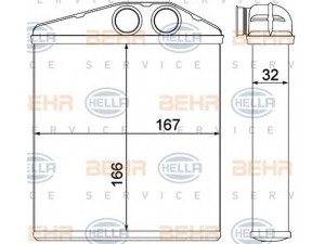 HELLA 8FH 351 000-501 šilumokaitis, salono šildymas 
 Šildymas / vėdinimas -> Šilumokaitis
16 18 222, 91 96 140, 1618222, 9196140