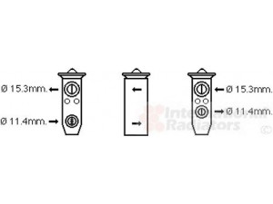 VAN WEZEL 13001365 išsiplėtimo vožtuvas, oro kondicionavimas
92200-2W100, 922002W100