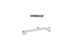 VENEPORTE VW80242 išleidimo kolektorius
5Z0253201A, 5Z6253025E