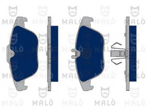 MAL? 1050191 stabdžių trinkelių rinkinys, diskinis stabdys 
 Techninės priežiūros dalys -> Papildomas remontas
0054200720, 0054204320