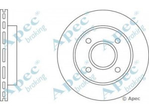 APEC braking DSK208 stabdžių diskas 
 Stabdžių sistema -> Diskinis stabdys -> Stabdžių diskas
1019604, 1066271, 1107768, 1320581