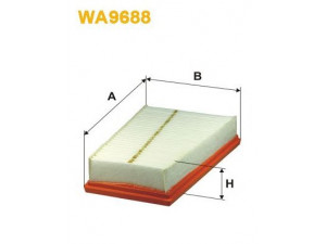 WIX FILTERS WA9688 oro filtras 
 Techninės priežiūros dalys -> Techninės priežiūros intervalai
16 54 638 84R, 82 00 885 185, 8200820860