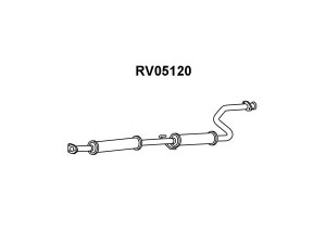 VENEPORTE RV05120 priekinis duslintuvas 
 Išmetimo sistema -> Duslintuvas
GEX33480, WCE10006EVA, GEX33480