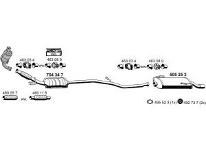 ERNST 090208 išmetimo sistema 
 Išmetimo sistema -> Išmetimo sistema, visa