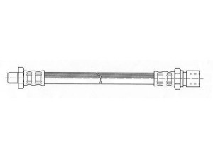 KAWE 510180 stabdžių žarnelė