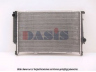 AKS DASIS 051680N radiatorius, variklio aušinimas 
 Aušinimo sistema -> Radiatorius/alyvos aušintuvas -> Radiatorius/dalys
17112244542, 2244542