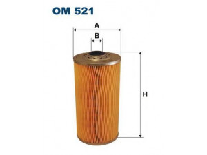 FILTRON OM521 alyvos filtras 
 Techninės priežiūros dalys -> Techninės priežiūros intervalai
11421285749, 11421285751, 11422241165