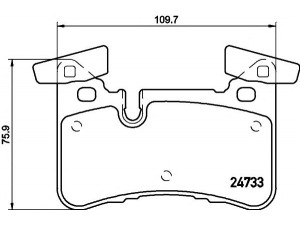 HELLA PAGID 8DB 355 015-721 stabdžių trinkelių rinkinys, diskinis stabdys 
 Techninės priežiūros dalys -> Papildomas remontas
0004203400, 0054209020, 0064207820