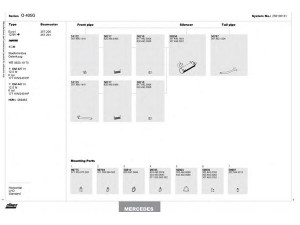 DINEX 250100131 išmetimo sistema 
 Išmetimo sistema -> Išmetimo sistema, visa