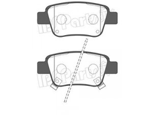 IPS Parts IBR-1292 stabdžių trinkelių rinkinys, diskinis stabdys 
 Techninės priežiūros dalys -> Papildomas remontas
04466-05010, 0446605010
