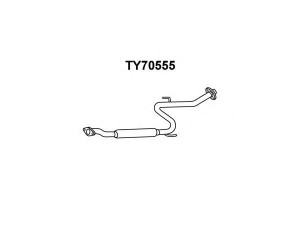 VENEPORTE TY70555 vidurinis duslintuvas 
 Išmetimo sistema -> Duslintuvas
1742074080