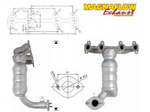 MAGNAFLOW 82583 katalizatoriaus keitiklis 
 Išmetimo sistema -> Katalizatoriaus keitiklis
1039472, 1099727