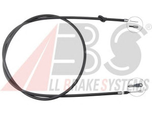 A.B.S. K12231 trosas, stovėjimo stabdys 
 Stabdžių sistema -> Valdymo svirtys/trosai
202 420 29 85