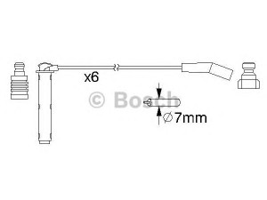 BOSCH 0 986 357 155 uždegimo laido komplektas 
 Kibirkšties / kaitinamasis uždegimas -> Uždegimo laidai/jungtys
GHT 288