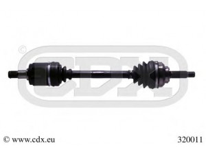 CDX 320011 kardaninis velenas 
 Ratų pavara -> Kardaninis velenas
115420214, 6U0407271AV, 6U0407271F