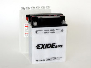 EXIDE YB14A-A2 starterio akumuliatorius; starterio akumuliatorius