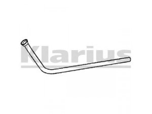 KLARIUS 120113 išleidimo kolektorius 
 Išmetimo sistema -> Išmetimo vamzdžiai
1234902819, 1234903519