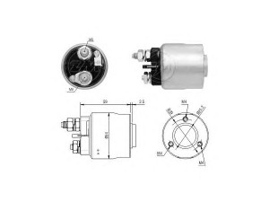 ERA 227058 solenoidinis jungiklis, starteris