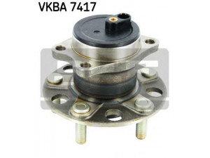 SKF VKBA 7417 rato guolio komplektas 
 Ašies montavimas/vairavimo mechanizmas/ratai -> Rato stebulė/montavimas -> Rato guolis
3785A008