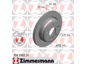 ZIMMERMANN 150.2902.20 stabdžių diskas 
 Stabdžių sistema -> Diskinis stabdys -> Stabdžių diskas
3421 6 792 229, 3421 6 864 900