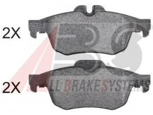 A.B.S. 37870 OE stabdžių trinkelių rinkinys, diskinis stabdys 
 Techninės priežiūros dalys -> Papildomas remontas
440602154R