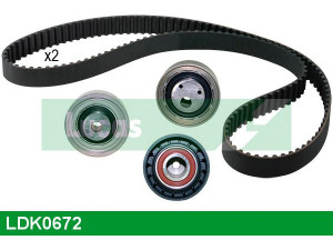 LUCAS ENGINE DRIVE LDK0672 paskirstymo diržo komplektas 
 Techninės priežiūros dalys -> Papildomas remontas