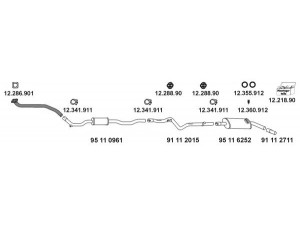 EBERSPÄCHER 12_928 išmetimo sistema 
 Išmetimo sistema -> Išmetimo sistema, visa