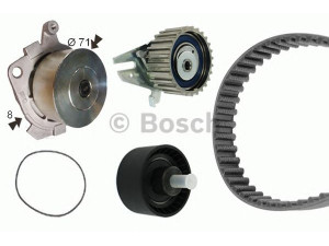 BOSCH 1 987 946 488 vandens siurblio ir paskirstymo diržo komplektas 
 Aušinimo sistema -> Vandens siurblys/tarpiklis -> Vandens siurblys
71771587