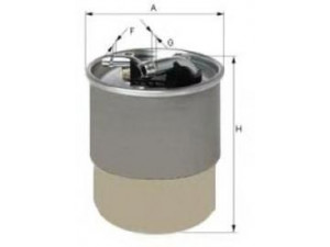 UNIFLUX FILTERS XN334 kuro filtras 
 Degalų tiekimo sistema -> Kuro filtras/korpusas
05117492AA, 05170896AA, 05175429AB