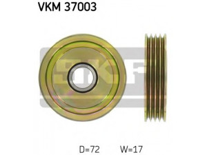 SKF VKM 37003 kreipiantysis skriemulys, V formos rumbuotas diržas 
 Diržinė pavara -> V formos rumbuotas diržas/komplektas -> Laisvasis/kreipiamasis skriemulys
PQR 10004