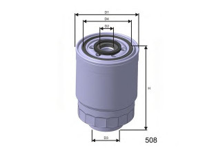 MISFAT M366A kuro filtras 
 Techninės priežiūros dalys -> Papildomas remontas
2330387308, 2330387309, 2330387310