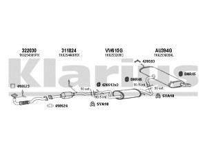KLARIUS 940578U išmetimo sistema